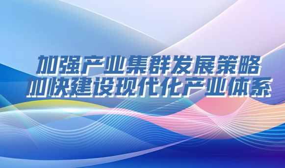 决胜勇争先·厅说辽宁（第3期）丨胡异冲：加强产业集群发展策略 加快建设现代化产业体系