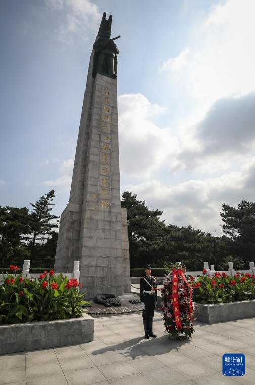 沈阳抗美援朝烈士陵园举行祭英烈活动-东北新闻网