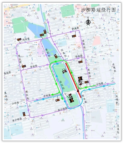 因地铁6号线施工沈阳迎春街将限制交通