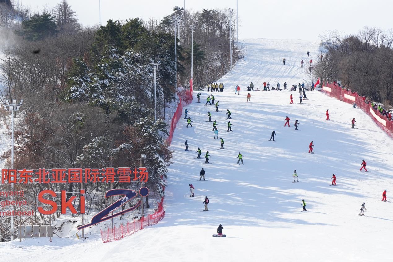 万象滑雪场图片