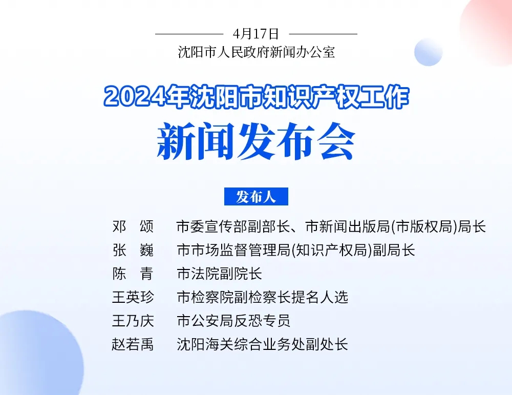 bandao.com沈阳大力推进国家知识产权保护示范区建设全力打造知识产权保护示(图2)