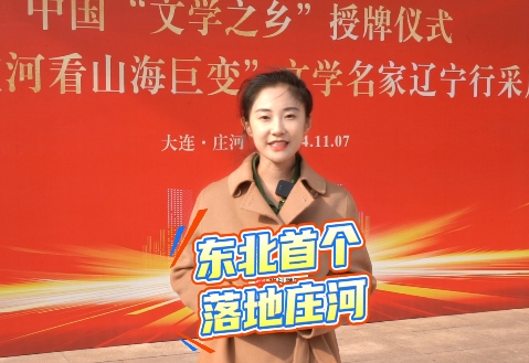 北斗现场｜东北首个中国“文学之乡”落地庄河