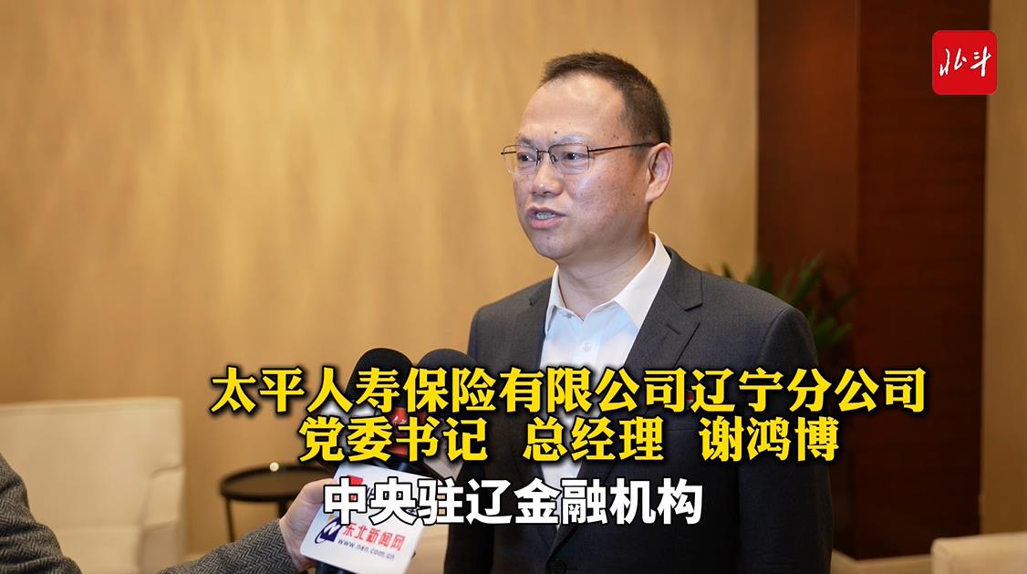 谢鸿博：立足优势保险保障，助力辽宁发展！