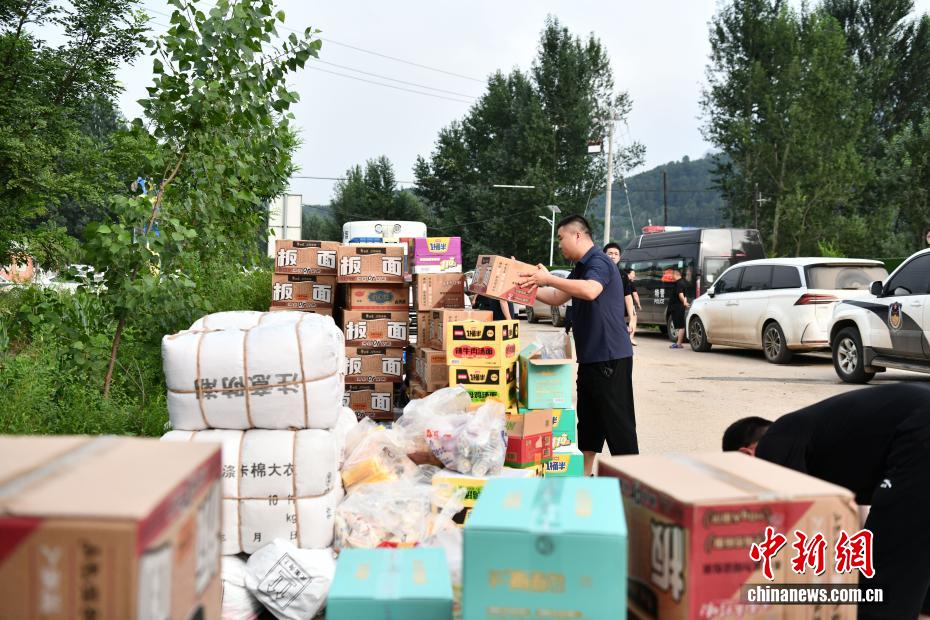 直击河北承德滦平县马营子乡山体滑坡救援现场