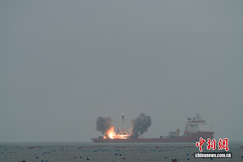 引力一号遥二运载火箭发射成功