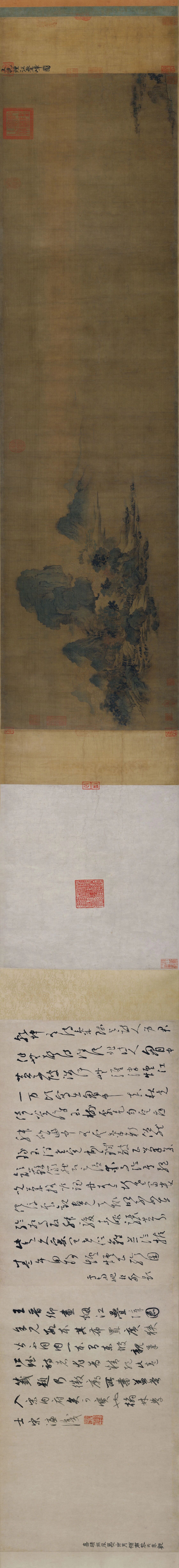 宋王诜烟江叠嶂图