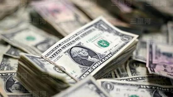 File photo shows U.S. dollars.