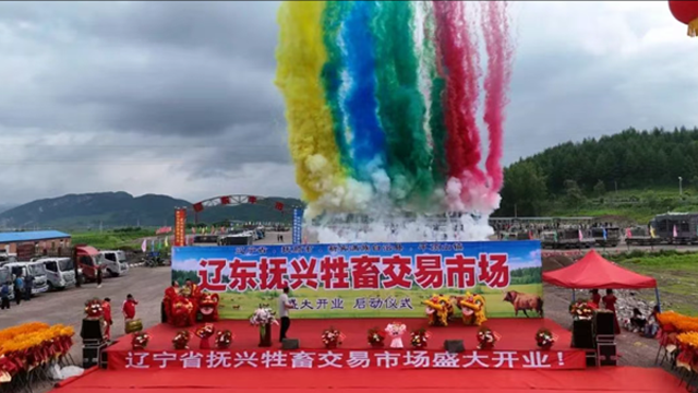 “牛”气十足！辽东唯一畜牧交易市场开市，首日实现交易额239万元